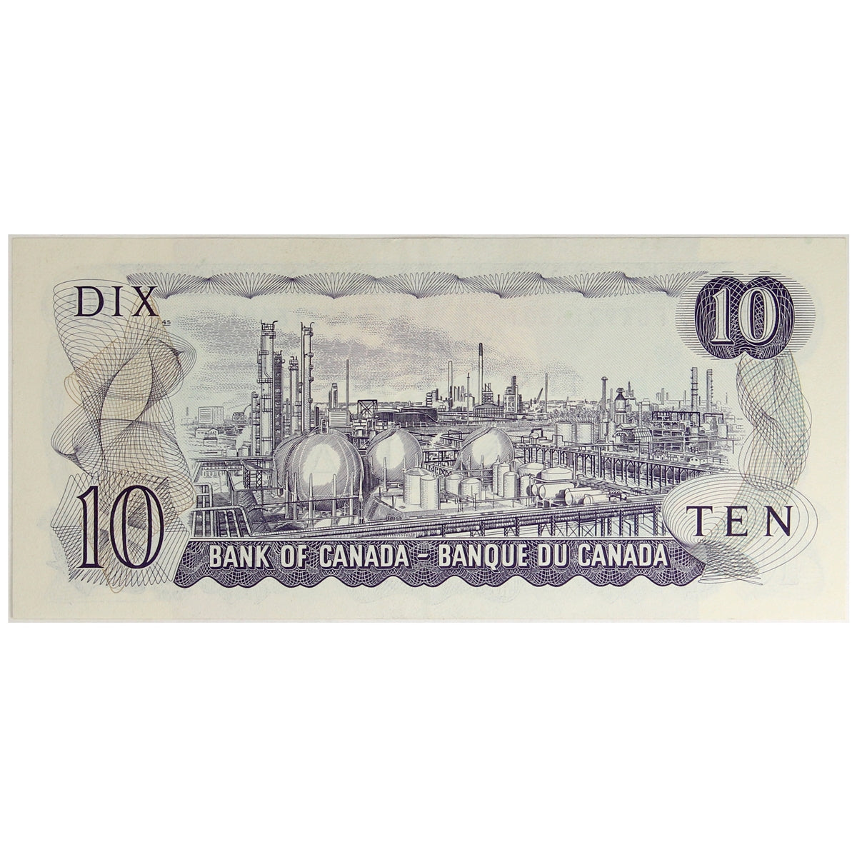 BC-49e 1971 Canada $10 Thiessen-Crow, FDK, Circ