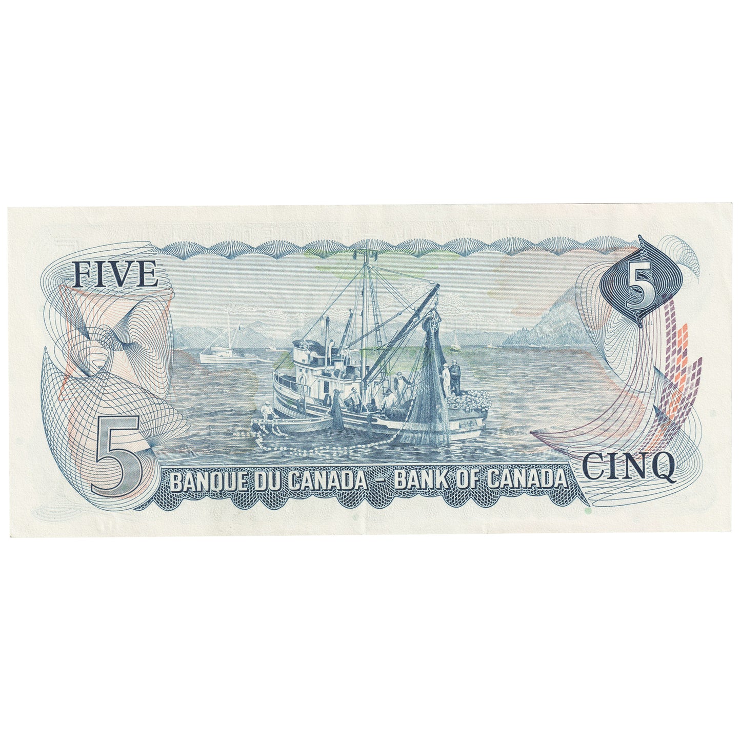 BC-48bA 1972 Canada $5 Lawson-Bouey, *CS, Almost Uncirculated (AU50)