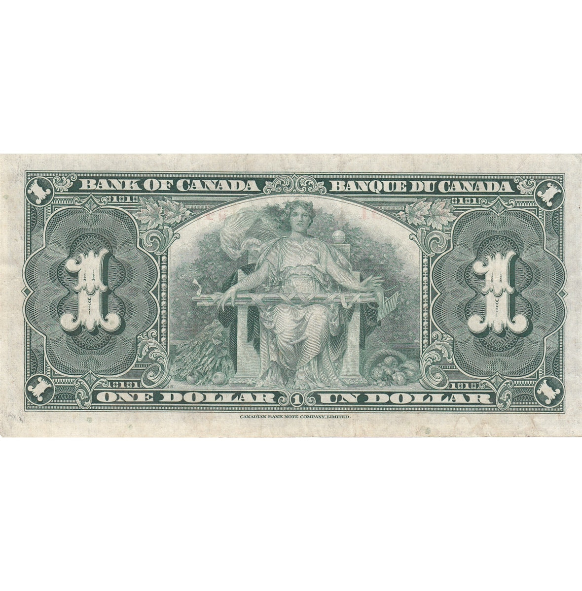 BC-21c 1937 Canada $1 Gordon-Towers, G/M, VF
