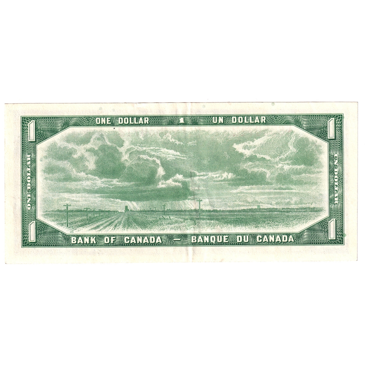 BC-37d 1954 Canada $1 Lawson-Bouey, A/I, EF-AU (EF45)