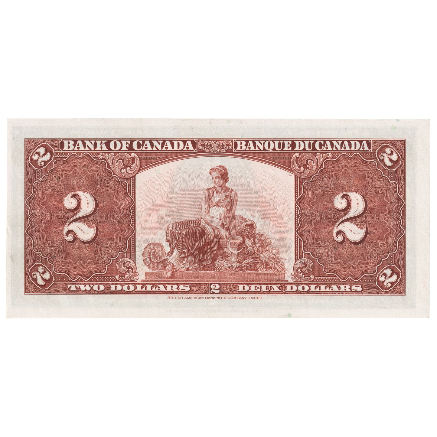 BC-22c 1937 Canada $2 Coyne-Towers, J/R, Almost Uncirculated (AU50)