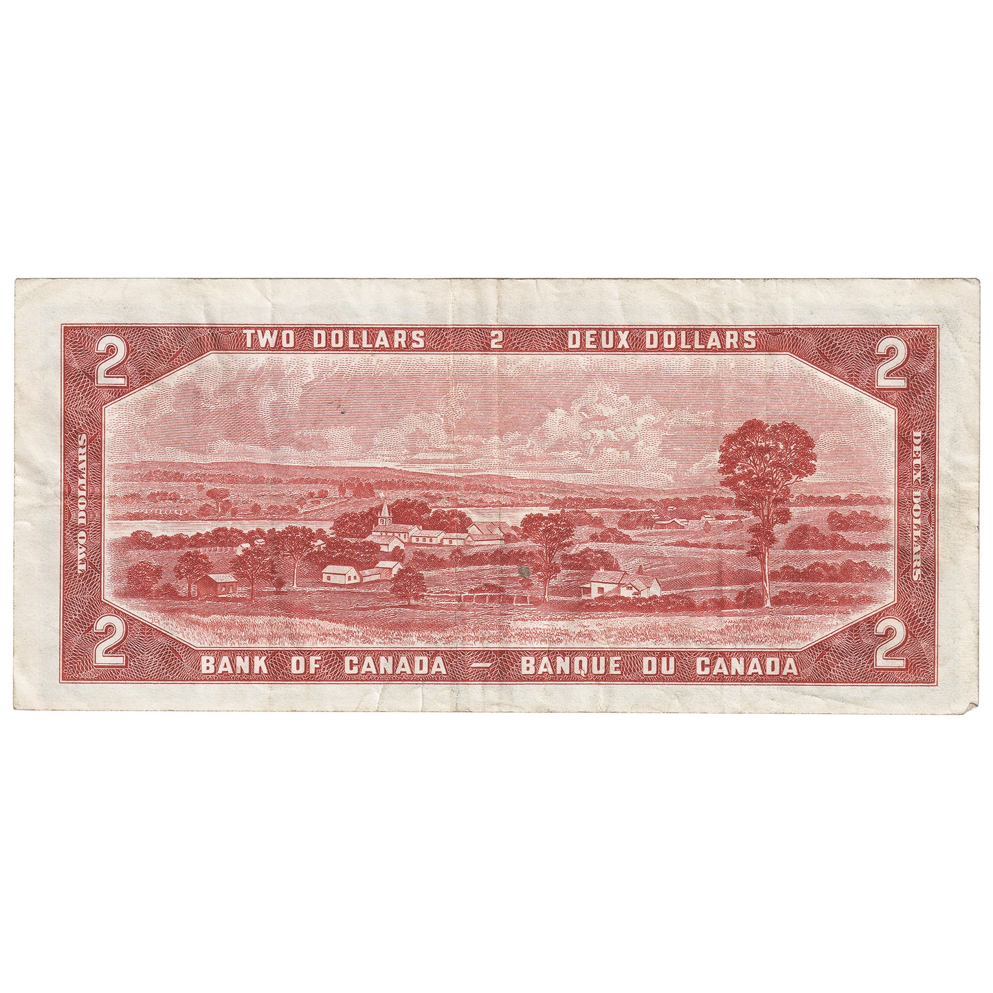 BC-38a 1954 Canada $2 Beattie-Coyne, J/B, VF-EF