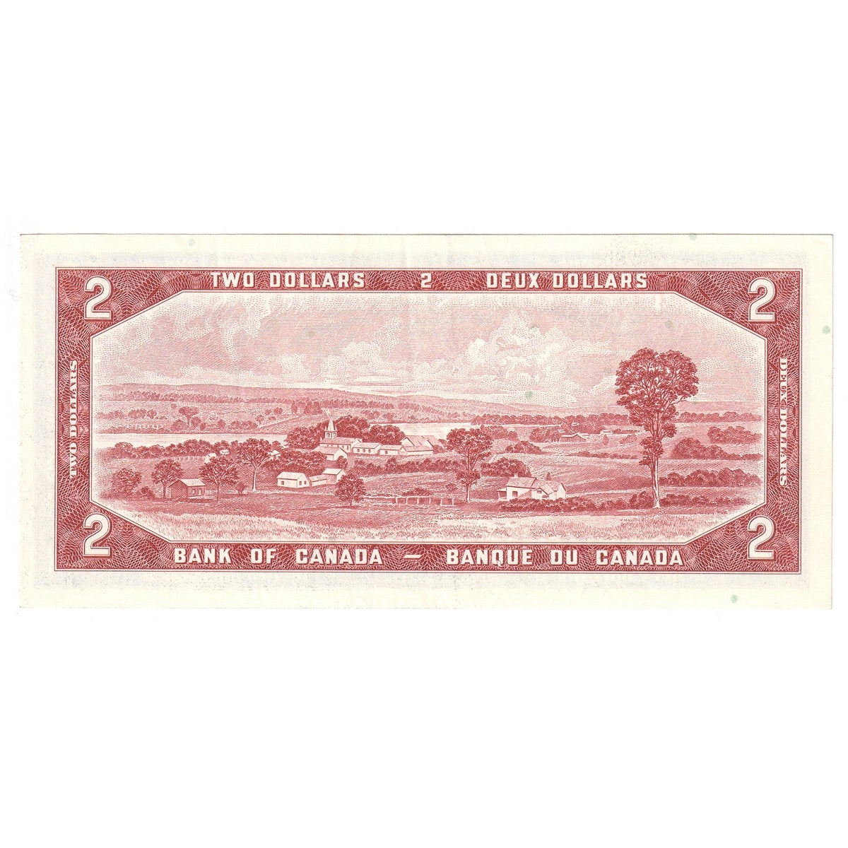 BC-38d 1954 Canada $2 Lawson-Bouey, M/G, Extra Fine (EF40)