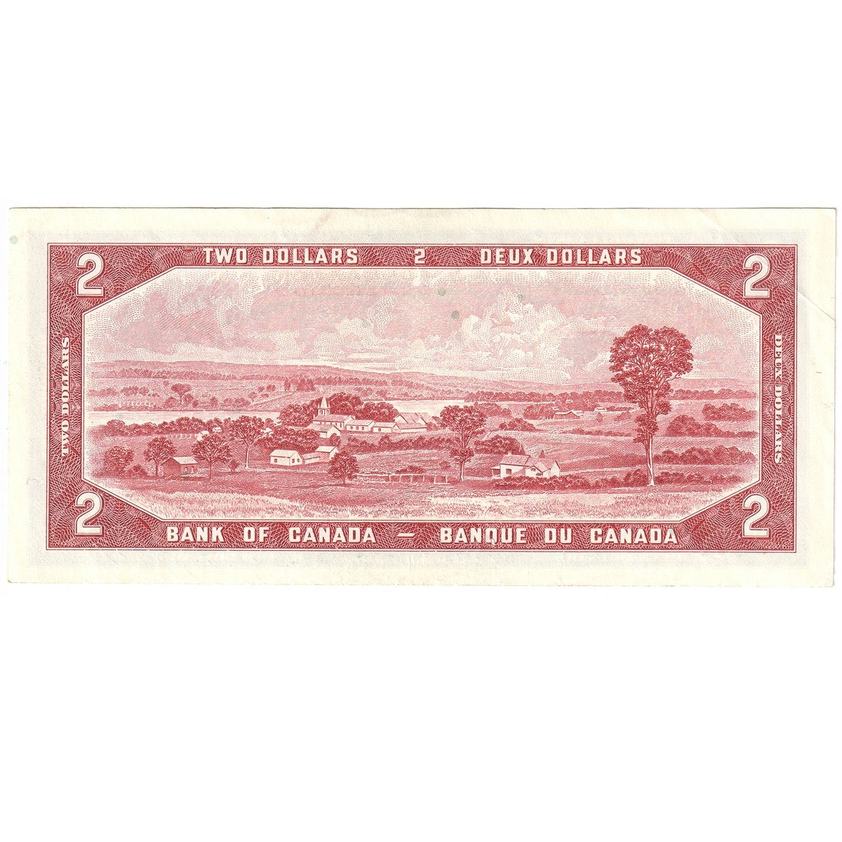BC-38d 1954 Canada $2 Lawson-Bouey, O/G, Almost Uncirculated (AU50)