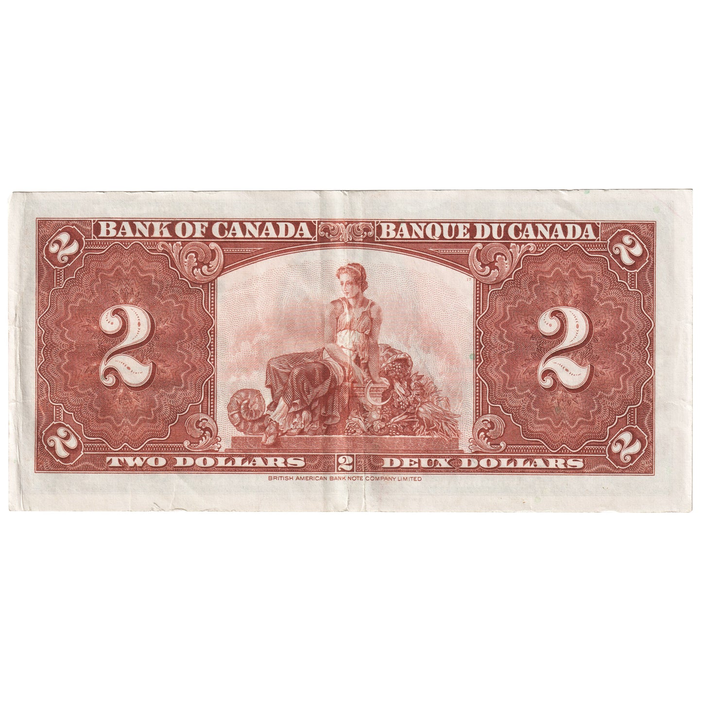 BC-22c 1937 Canada $2 Coyne-Towers, K/R, EF-AU
