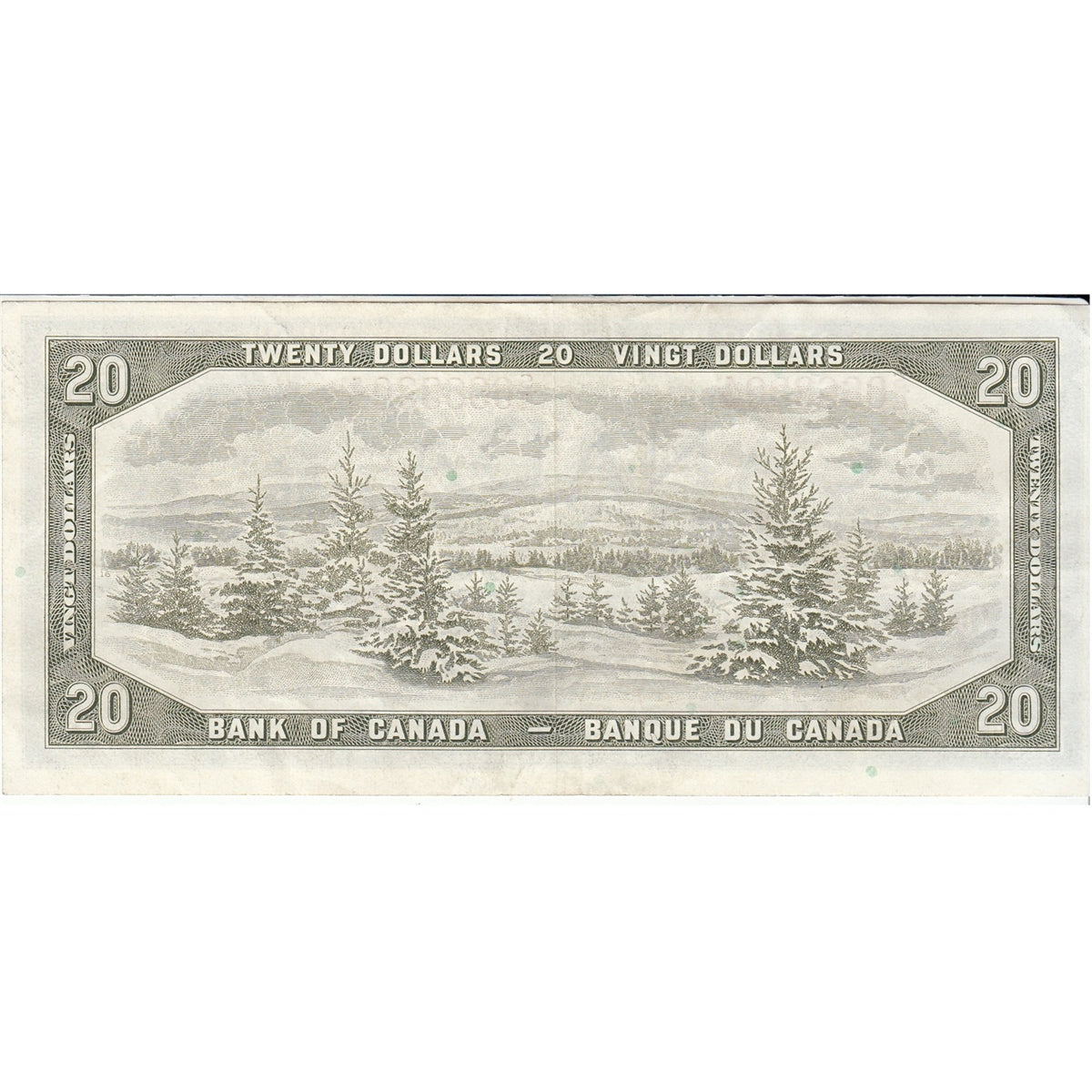 BC-41b 1954 Canada $20 Beattie-Rasminsky, S/E, VF-EF