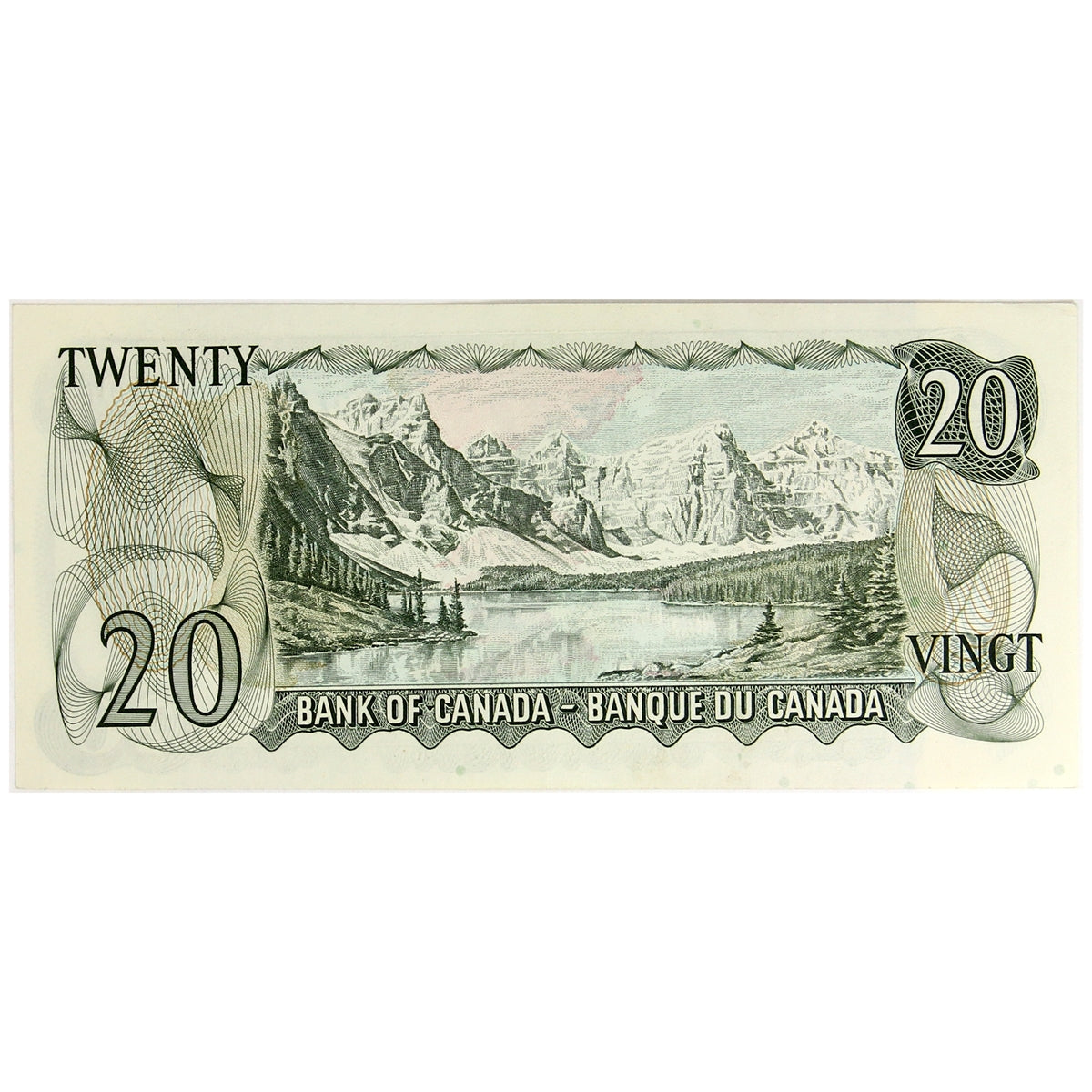 BC-50a 1969 Canada $20 Beattie-Rasminsky, EJ, AU-UNC (AU55)