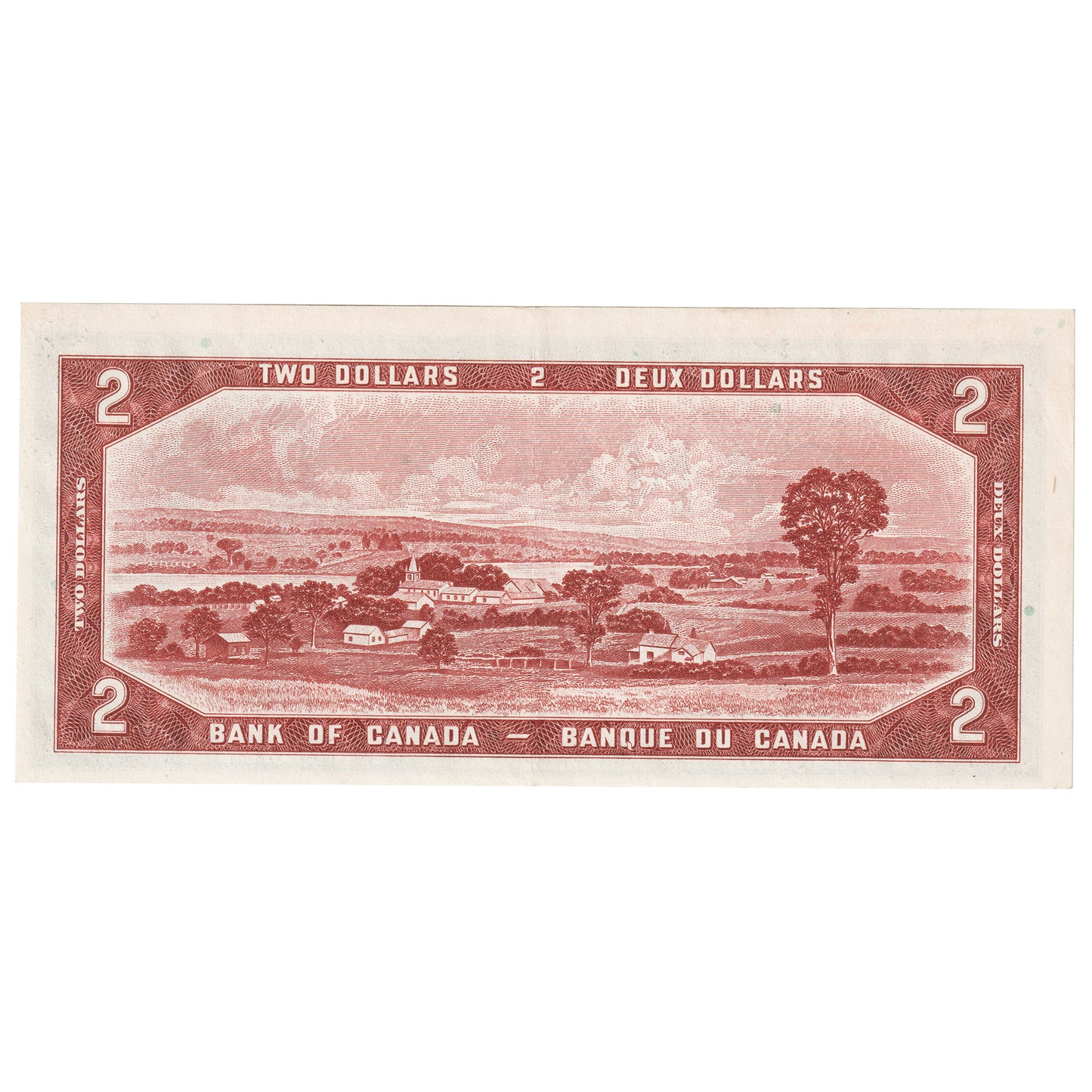 BC-30a 1954 Canada $2 Coyne-Towers, Devil's Face, A/B, Extra Fine (EF40)