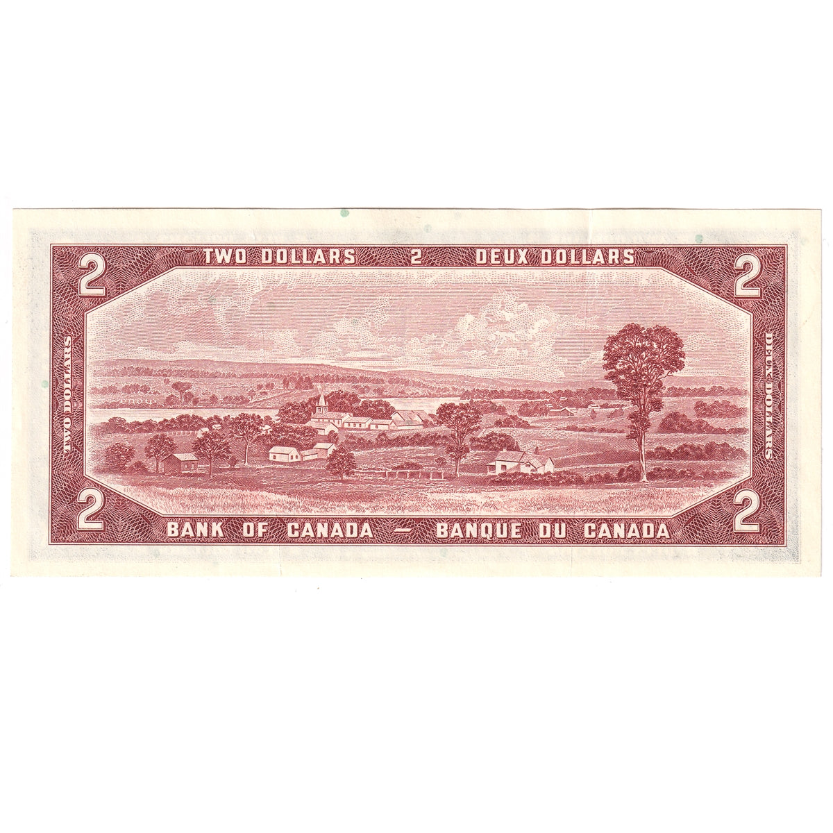 BC-38b 1954 Canada $2 Beattie-Rasminsky, U/R, Extra Fine (EF40)