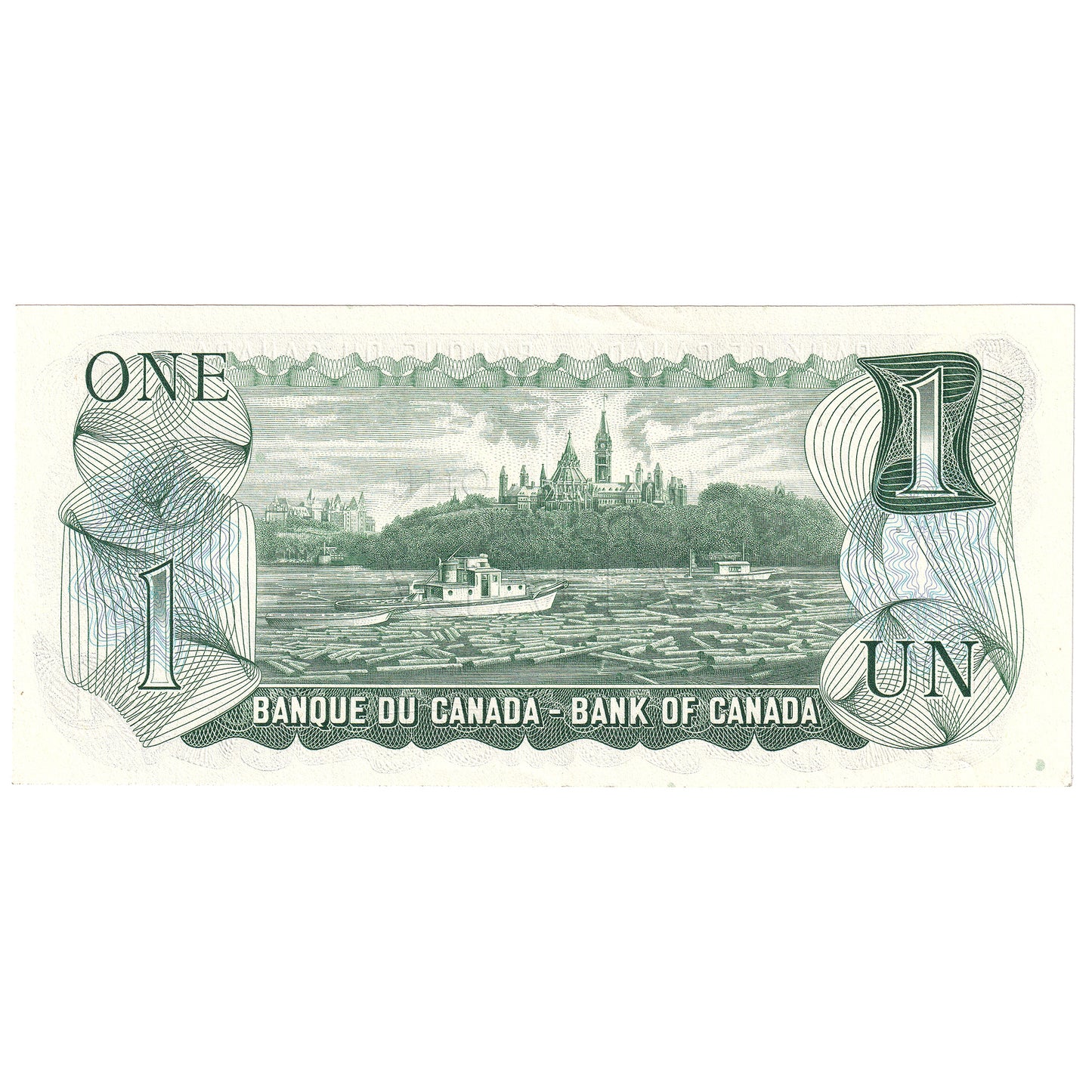 BC-46aA 1973 Canada $1 Lawson-Bouey, *FN, AU