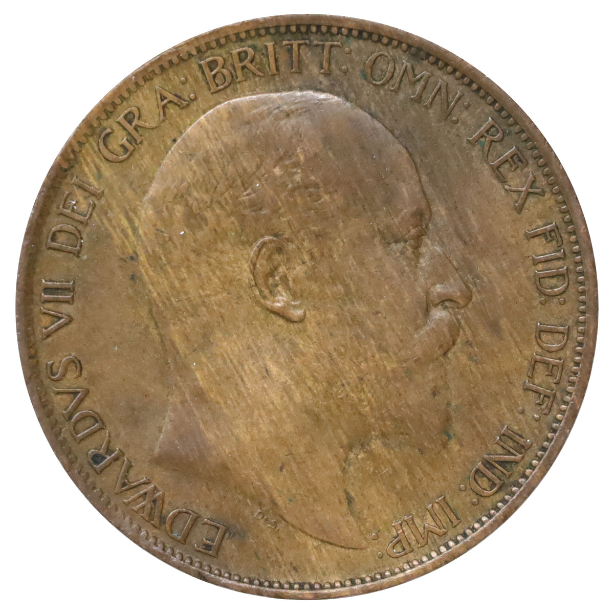 Great Britain 1903 Penny Extra Fine (EF40)
