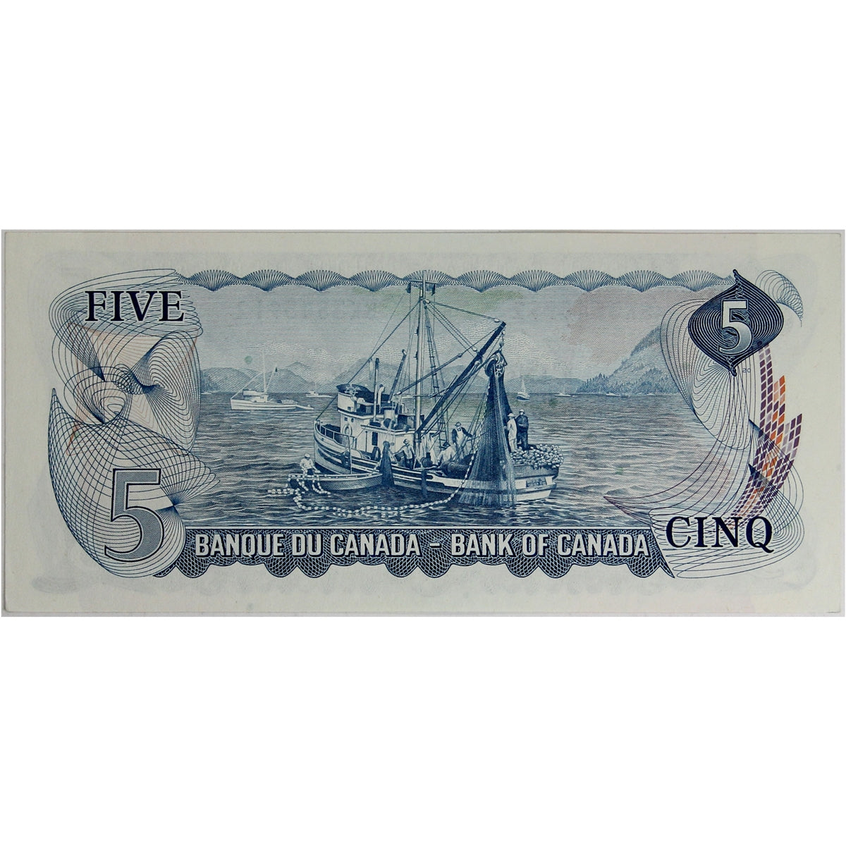 BC-48b 1972 Canada $5 Lawson-Bouey, SK, Uncirculated (MS60)