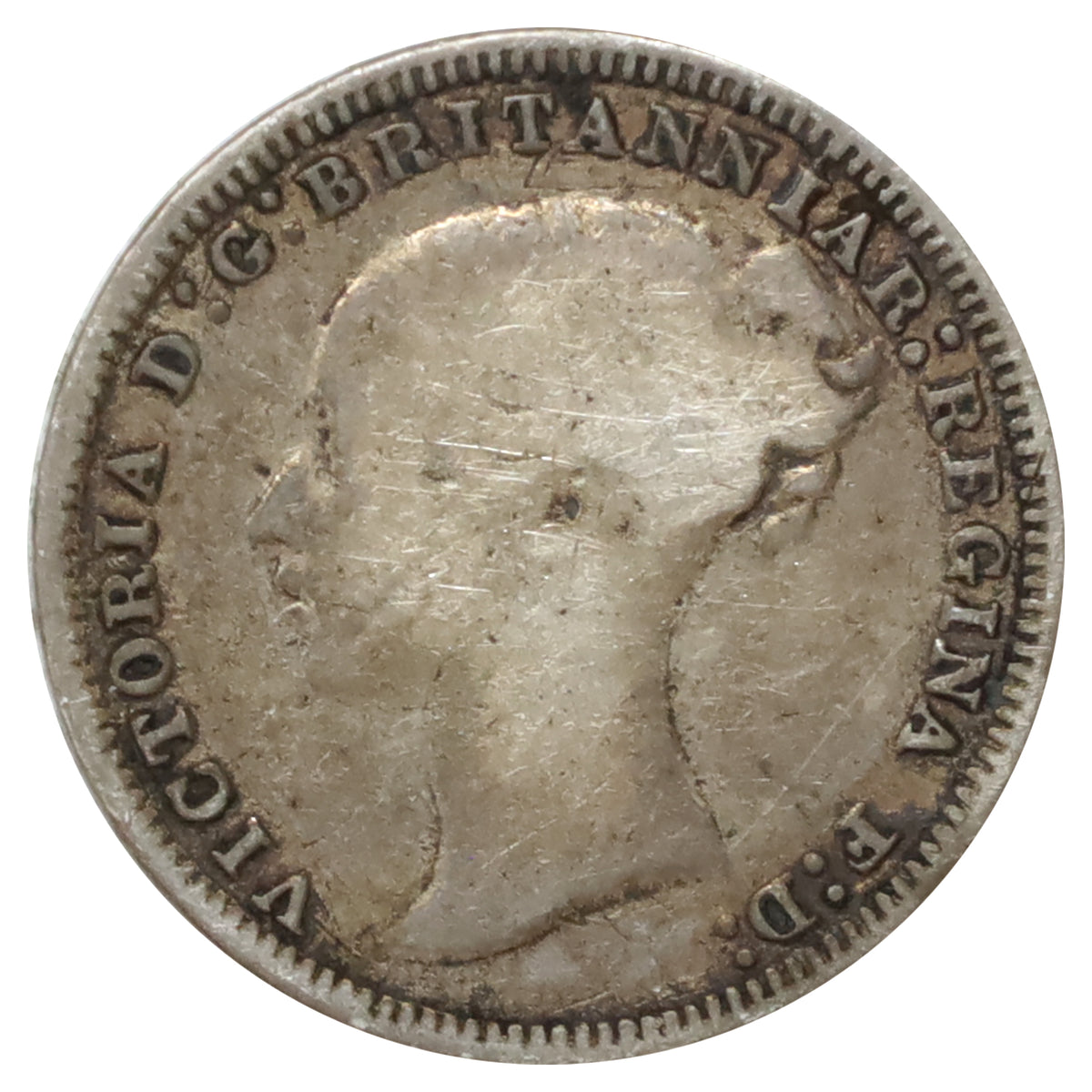 Great Britain 1875 3 Pence Very Good (VG8)