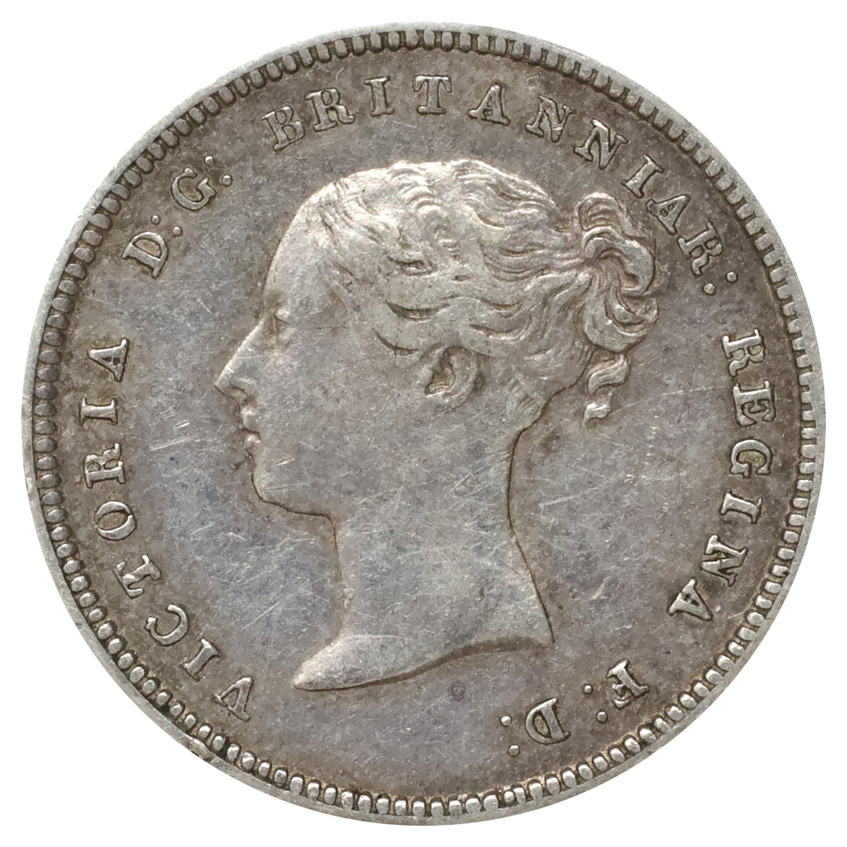 Great Britain 1853 Maundy 4 Pence Very Fine (VF20)