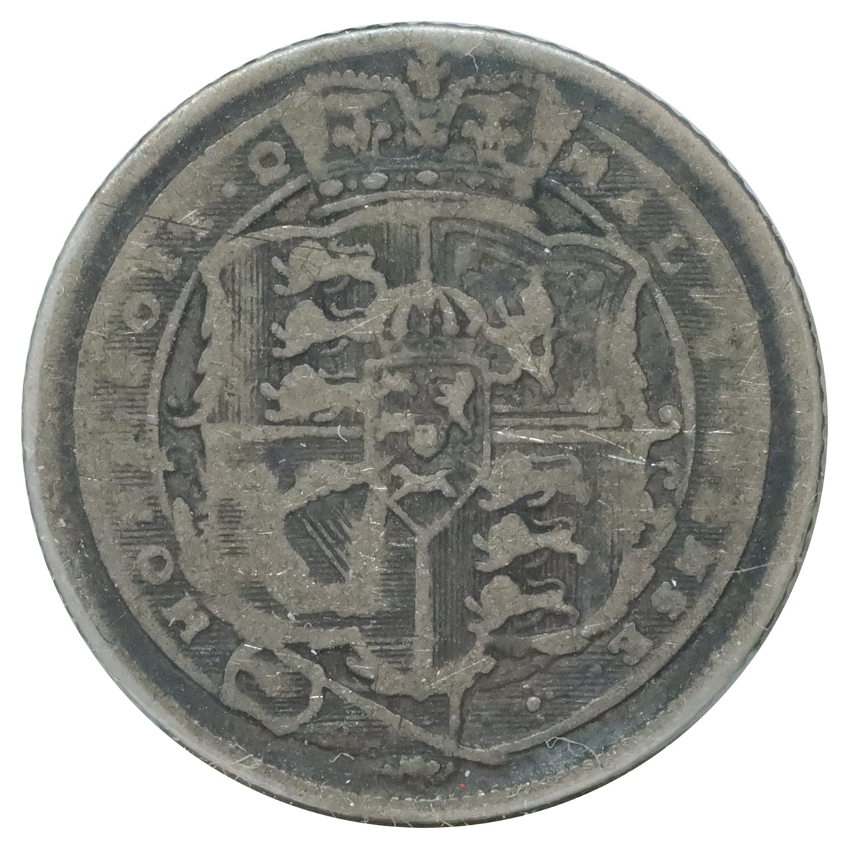 Great Britain 1817 George III 6 Pence Good (G4)