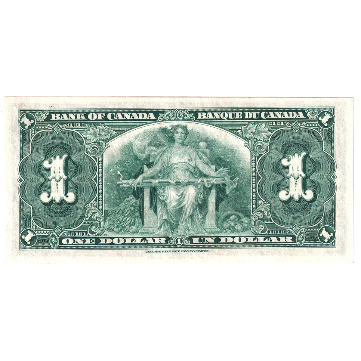 BC-21c 1937 Canada $1 Gordon-Towers, K/L, Choice Uncirculated (CUNC63)