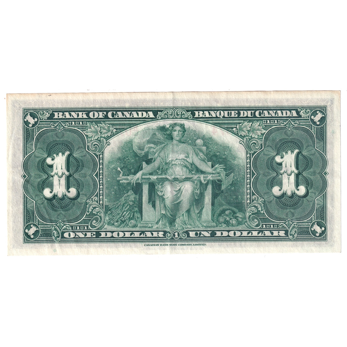 BC-21c 1937 Canada $1 Gordon-Towers, W/L, EF-AU (EF45)