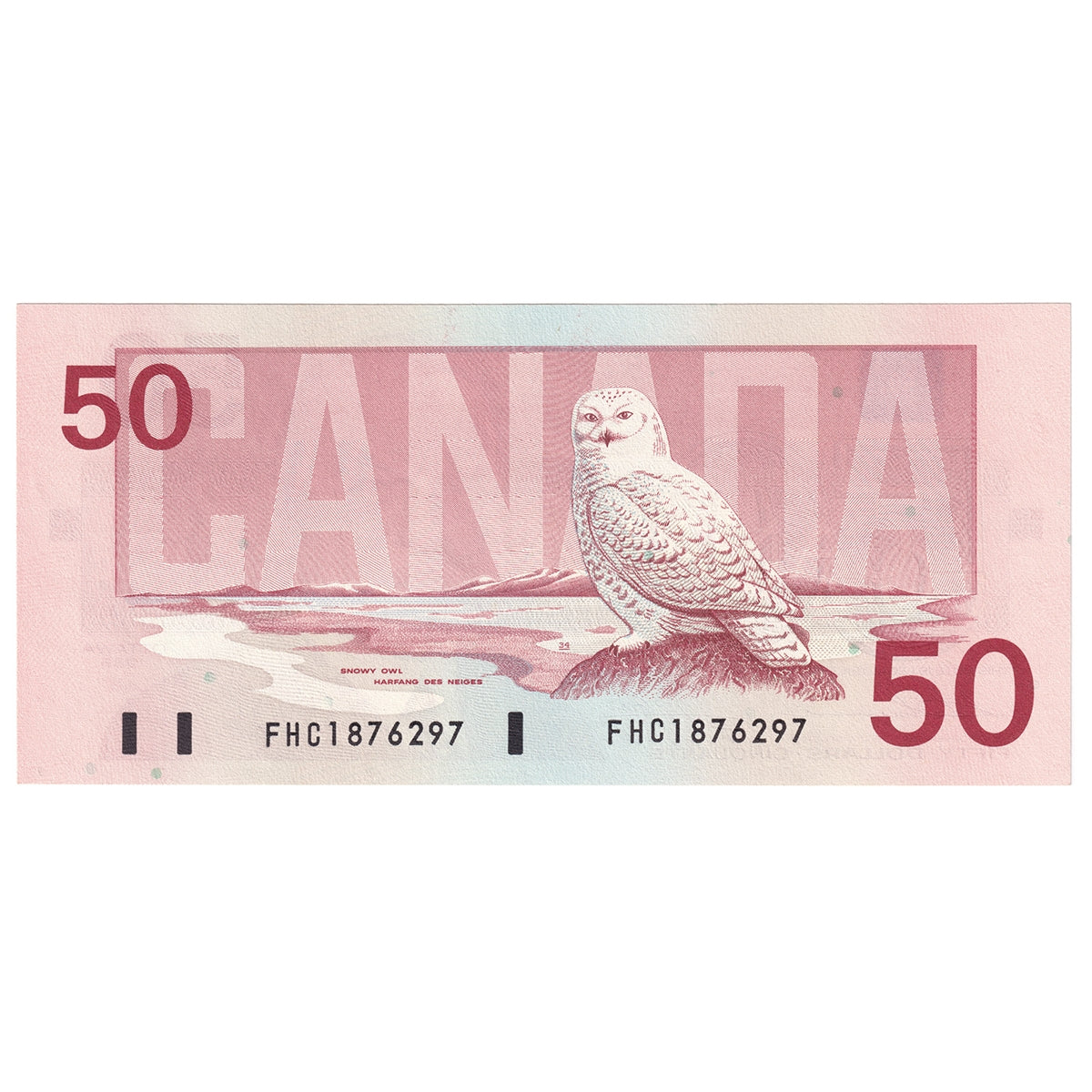 BC-59a 1988 Canada $50 Thiessen-Crow, FHC, UNC