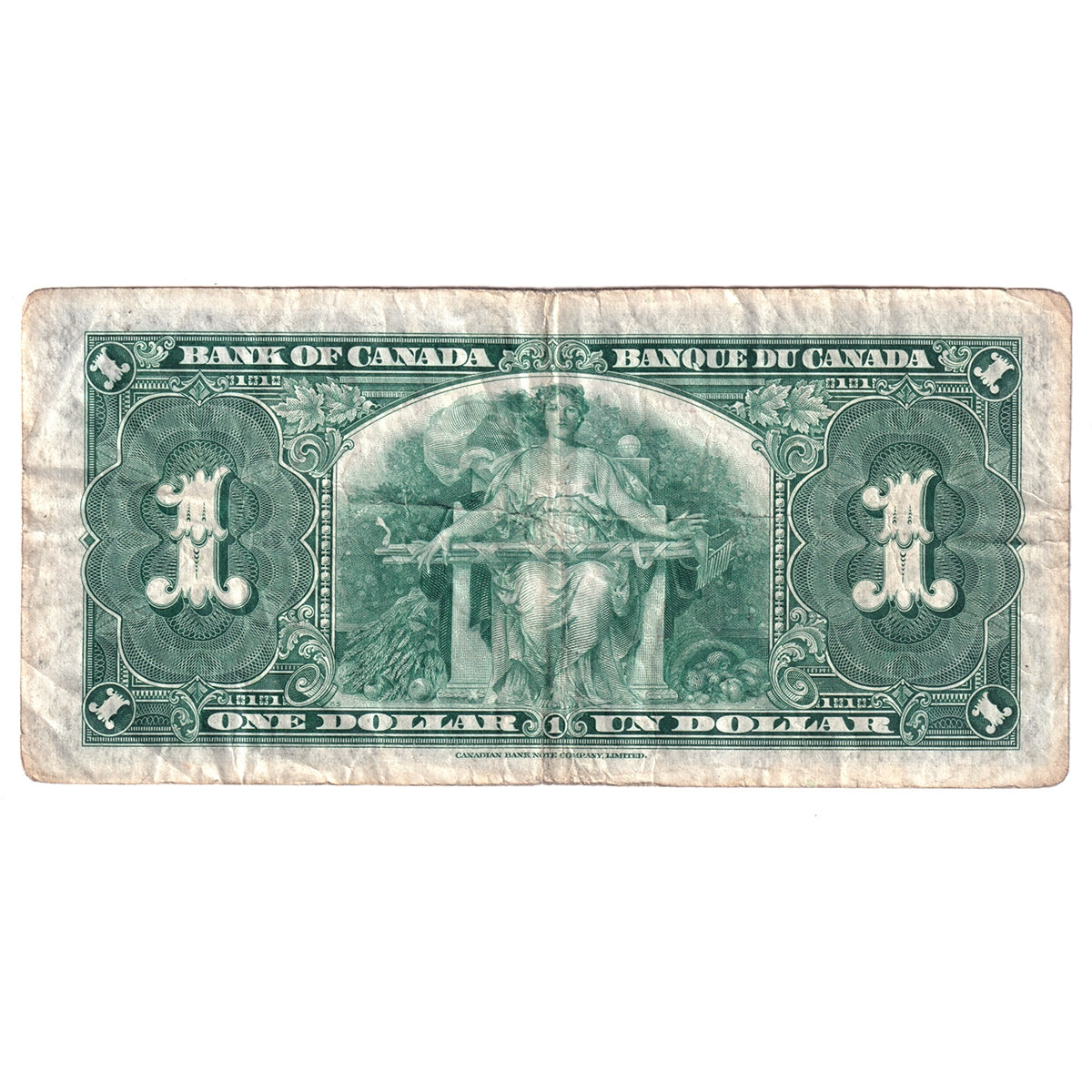 BC-21d 1937 Canada $1 Coyne-Towers, A/N, F-VF