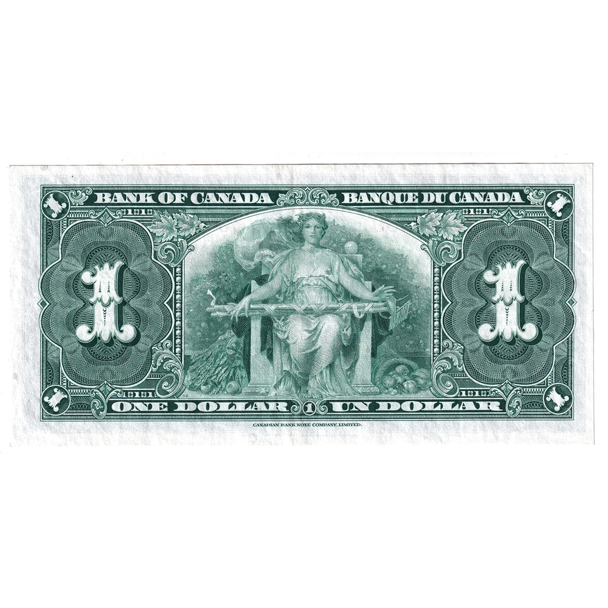 BC-21d 1937 Canada $1 Coyne-Towers, D/N, VF-EF