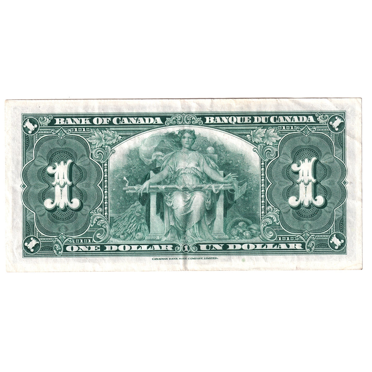 BC-21d 1937 Canada $1 Coyne-Towers, M/N, EF