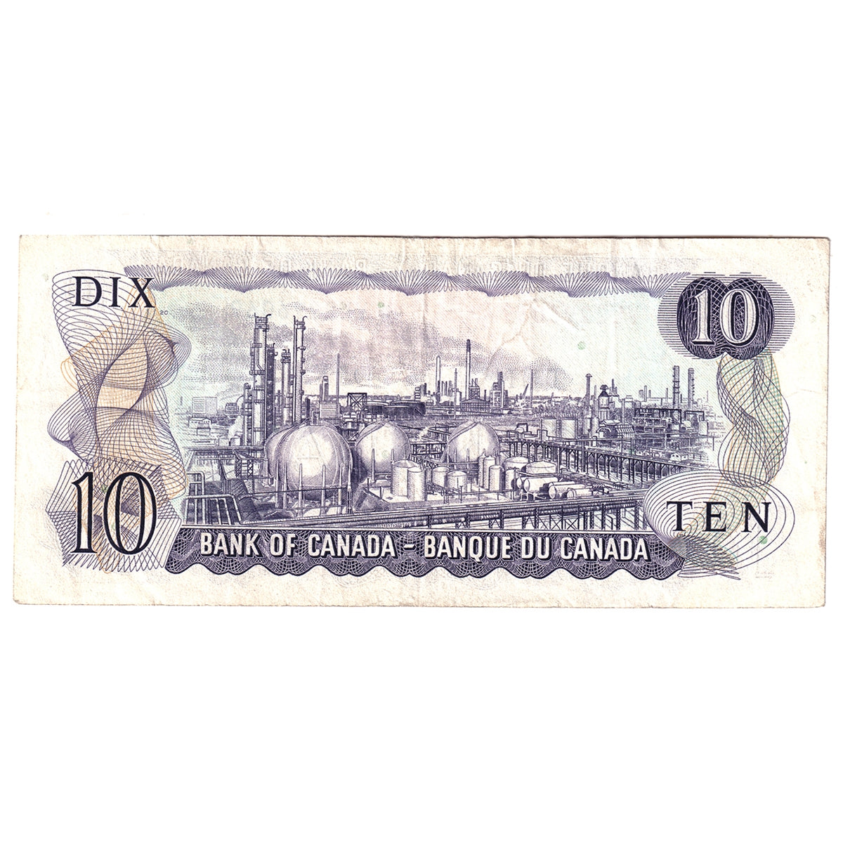 BC-49cA 1971 Canada $10 Lawson-Bouey, *VL, F-VF (F15)
