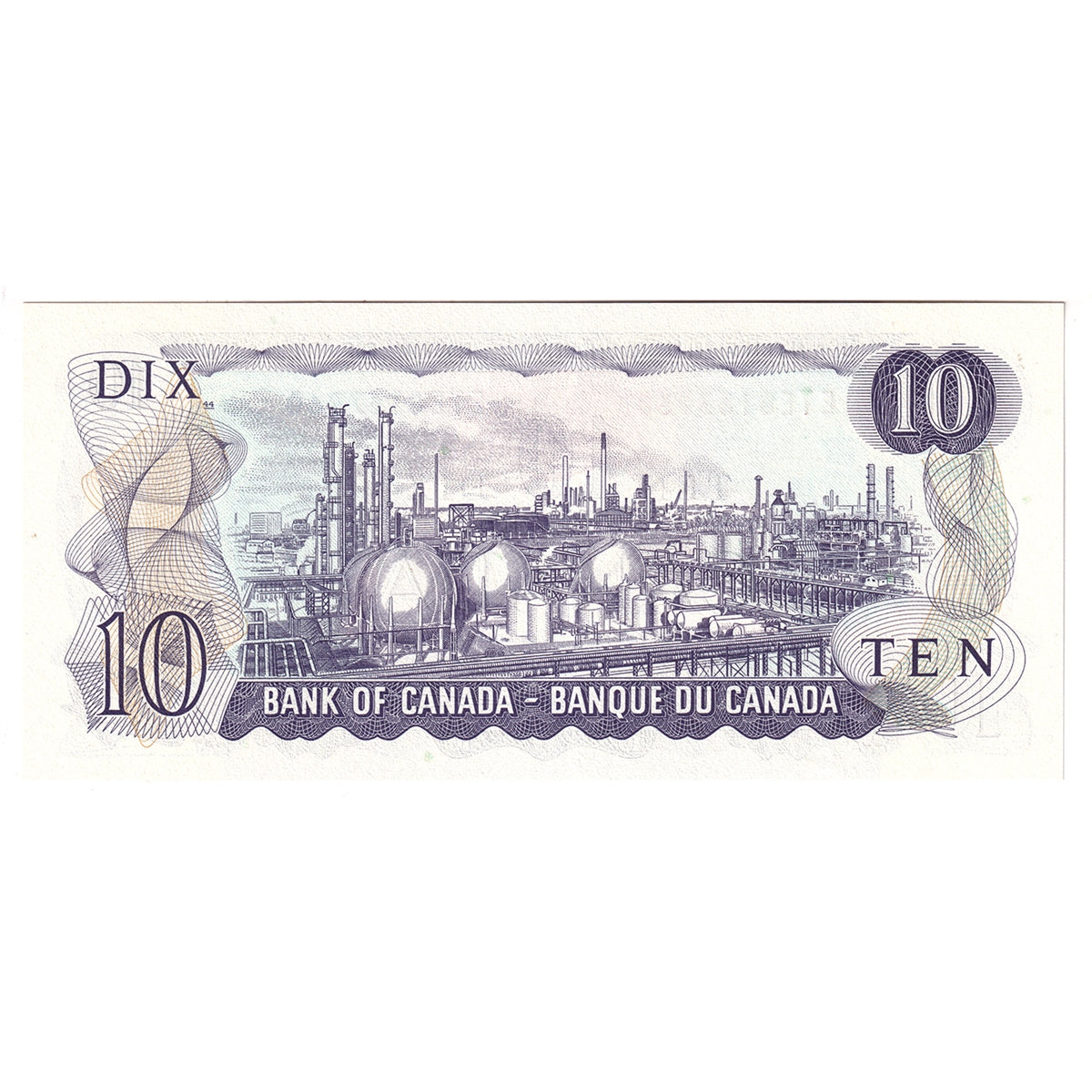 BC-49d 1971 Canada $10 Crow-Bouey, ETE, Choice Uncirculated (CUNC63)
