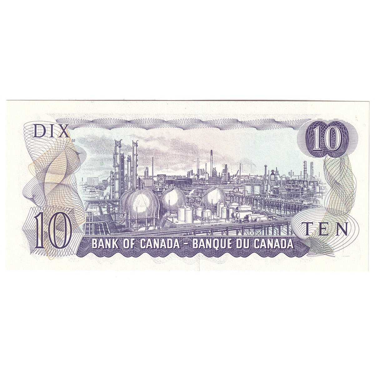 BC-49e 1971 Canada $10 Thiessen-Crow, FDS, Choice Uncirculated (CUNC63)