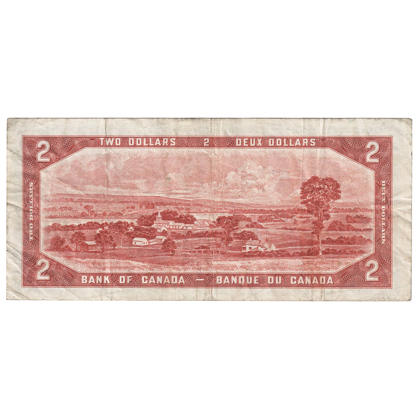 BC-38a 1954 Canada $2 Beattie-Coyne, K/B, F