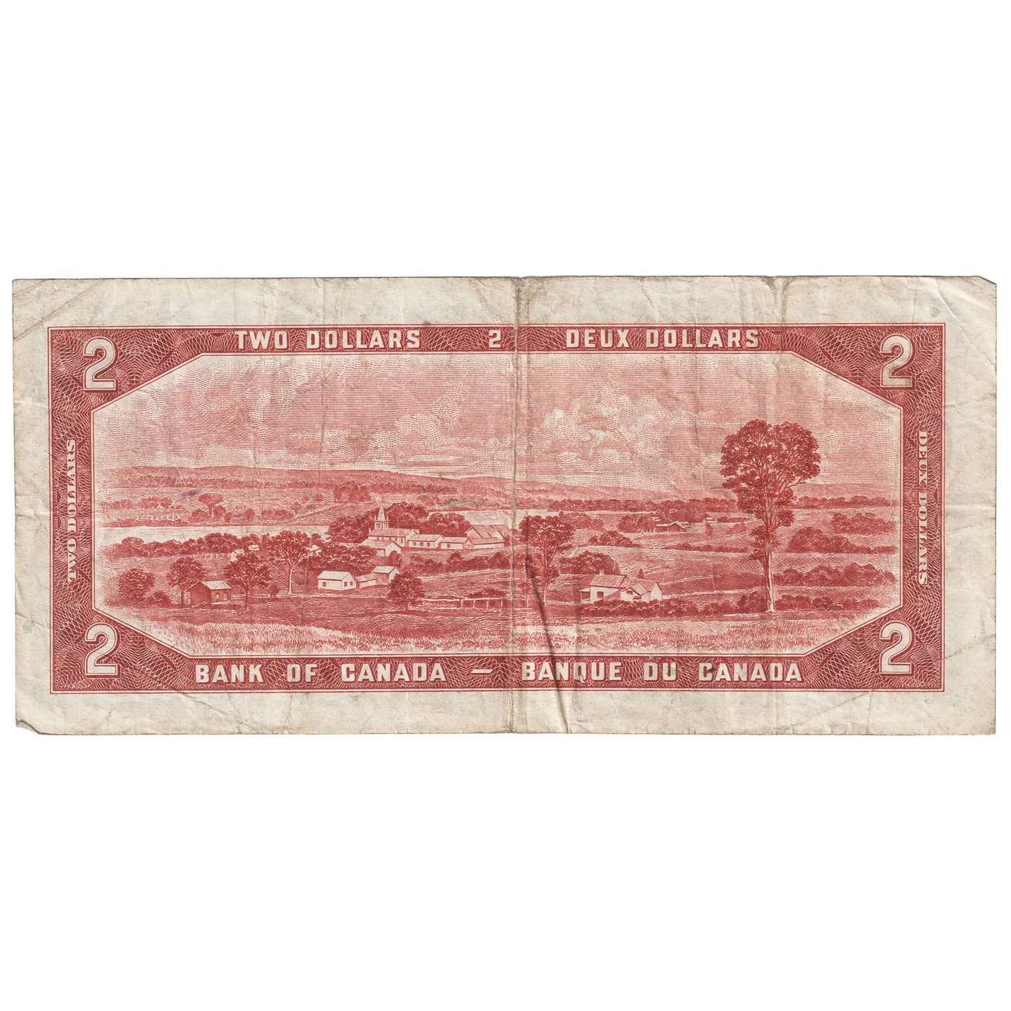 BC-38a 1954 Canada $2 Beattie-Coyne, K/B, VG-F