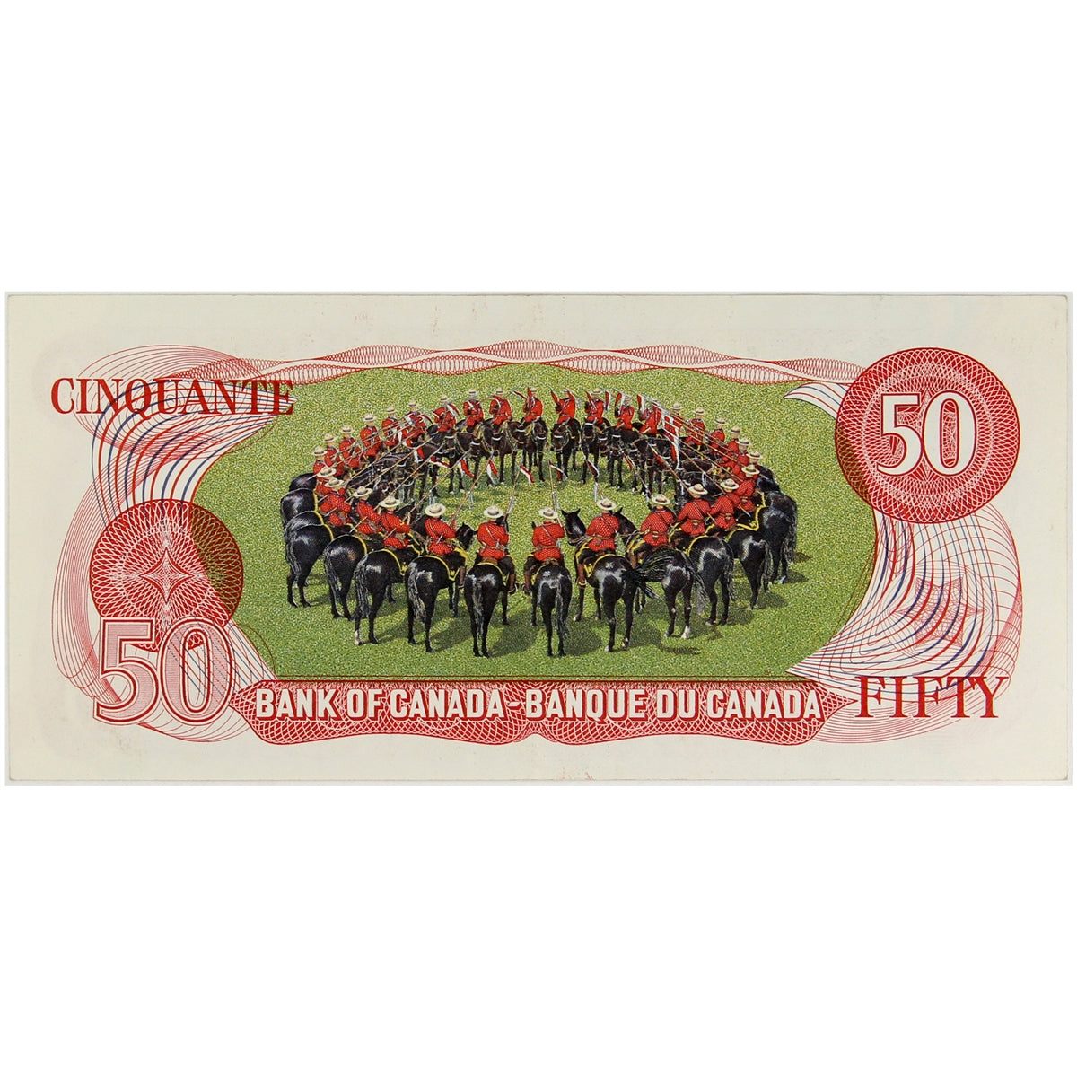 BC-51b 1975 Canada $50 Crow-Bouey, EHG, EF-AU (EF45)