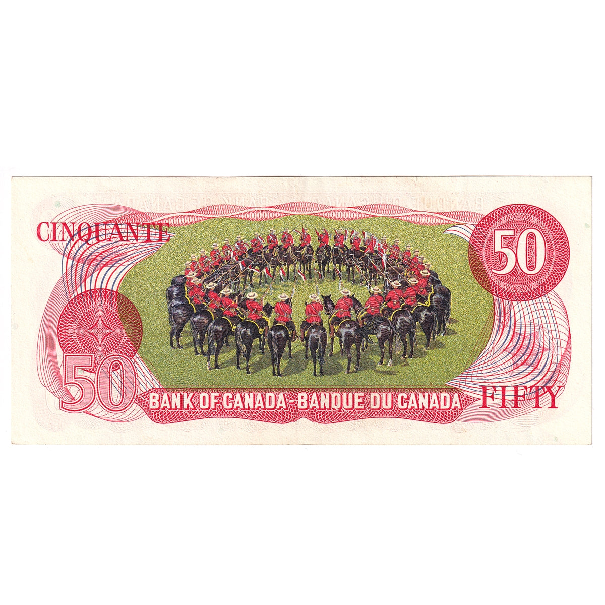 BC-51b 1975 Canada $50 Crow-Bouey, EHM, Extra Fine (EF40)