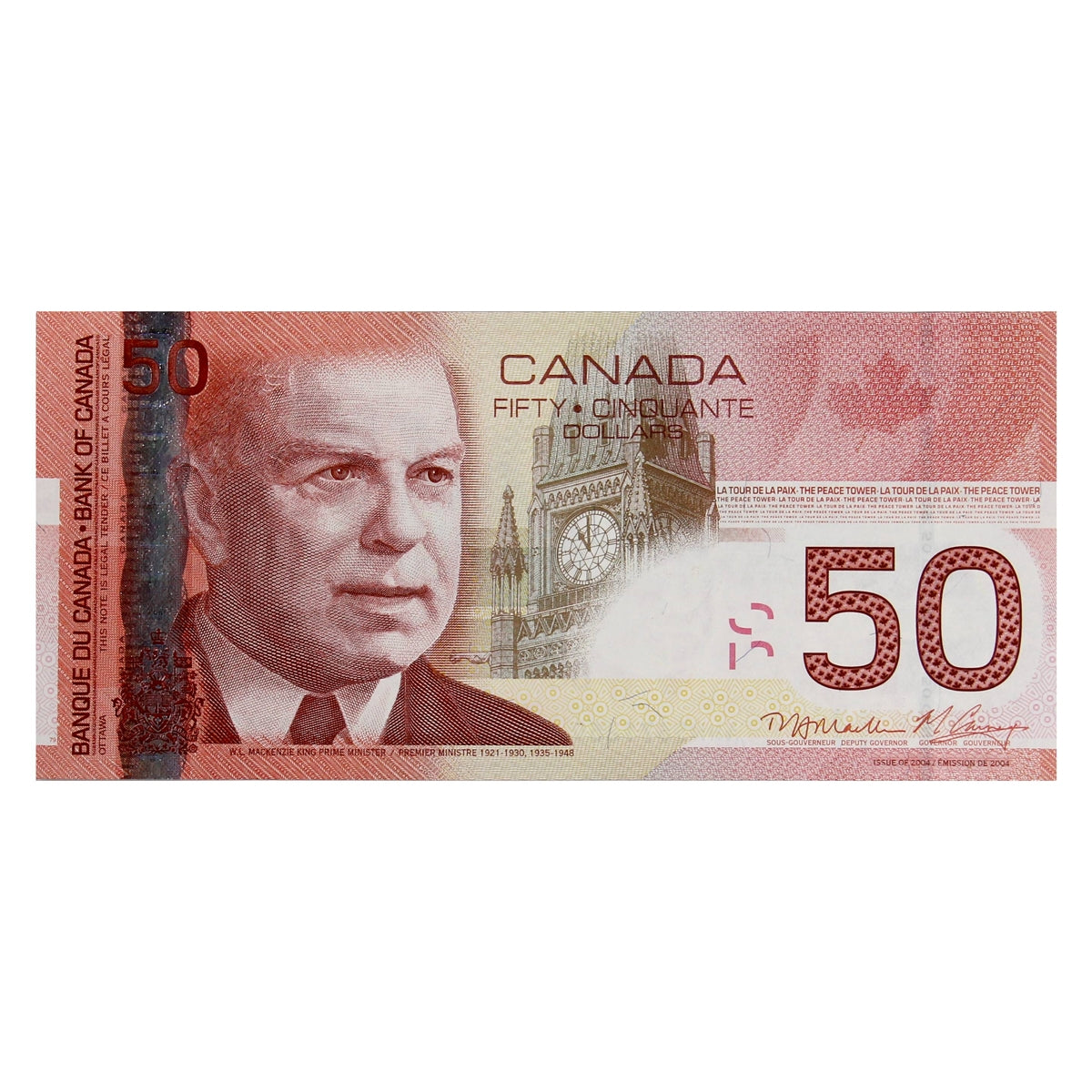 BC-65c 2011 Canada $50 Macklem-Carney, AHN, AU-UNC (AU55)