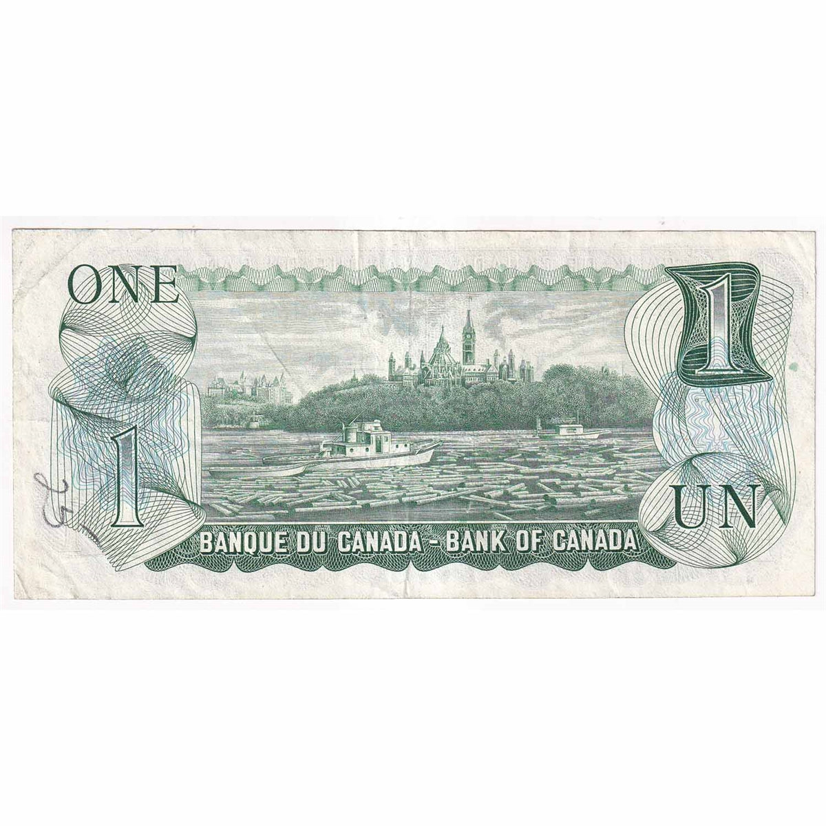 BC-46aA 1973 Canada $1 Lawson-Bouey, *FG, Very Fine (VF20)