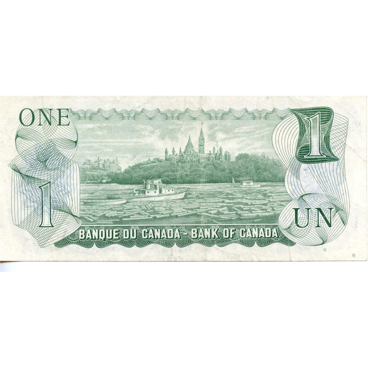 BC-46aA 1973 Canada $1 Lawson-Bouey, *GF, VF