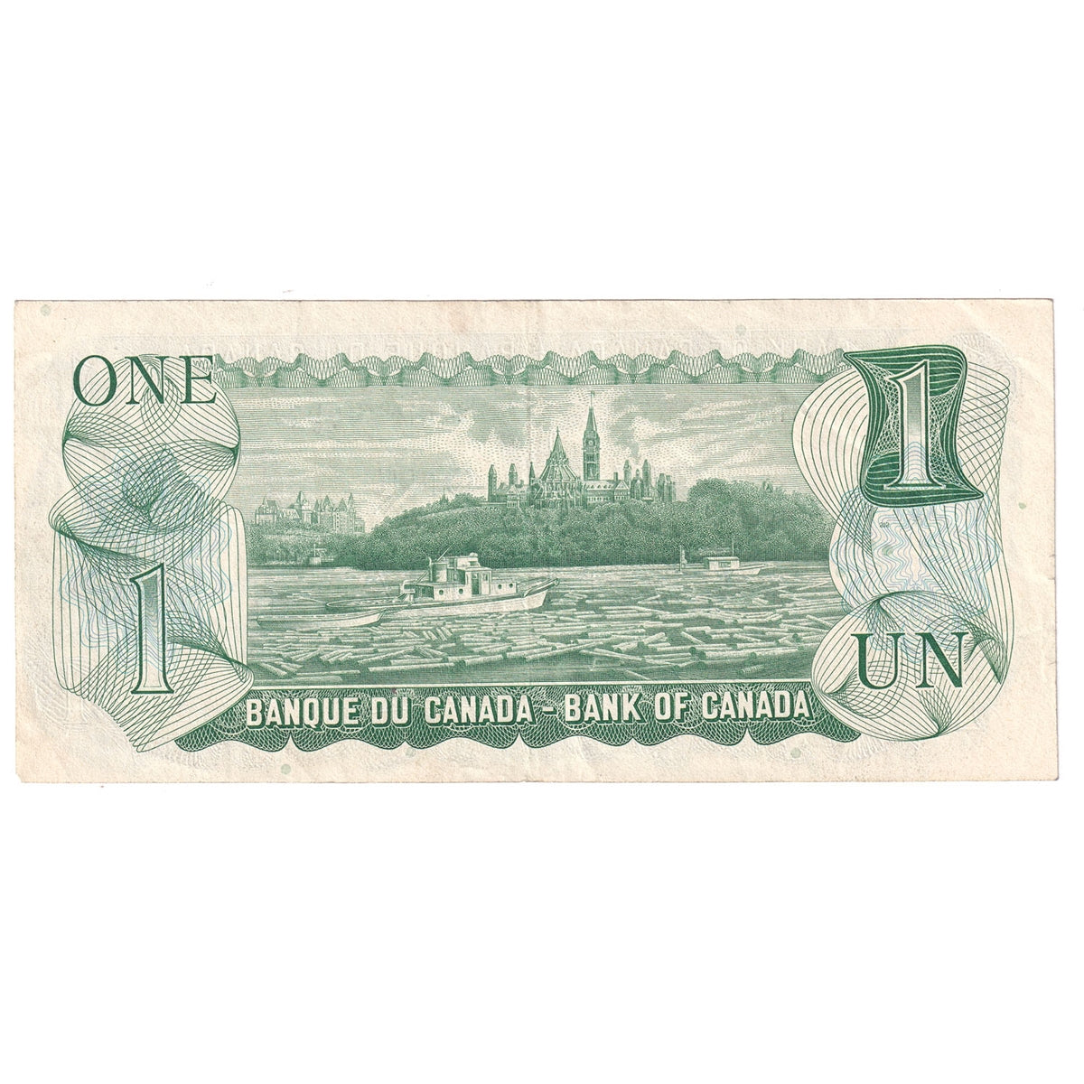 BC-46aA 1973 Canada $1 Lawson-Bouey, *MM, VF