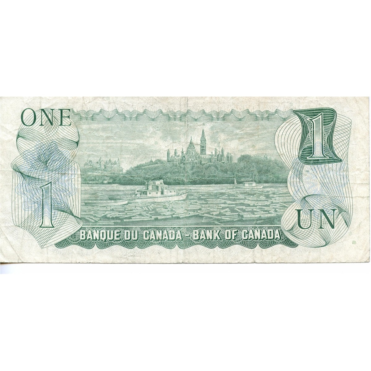 BC-46aA 1973 Canada $1 Lawson-Bouey, *OG, Fine (F12)