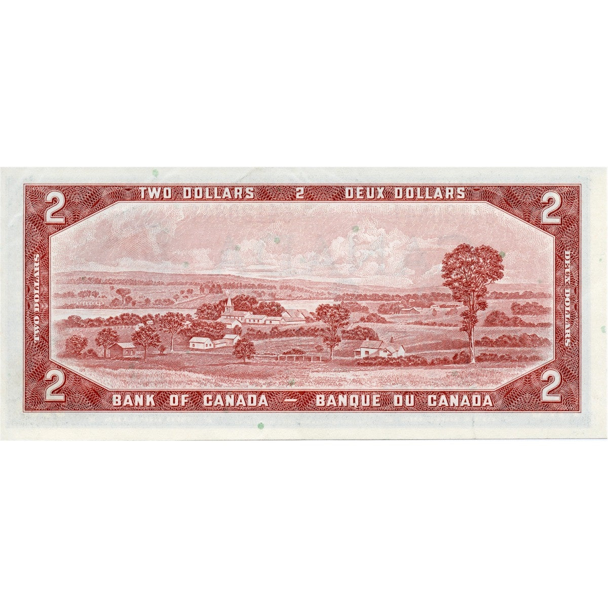 BC-38b 1954 Canada $2 Beattie-Rasminsky, F/U, Almost Uncirculated (AU50)