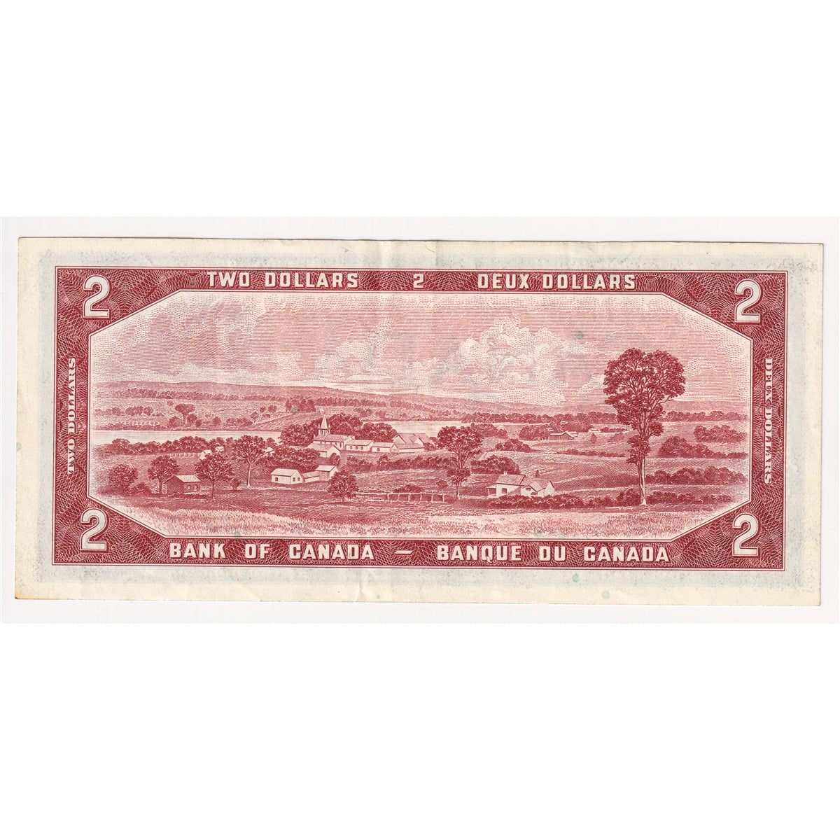 BC-38b 1954 Canada $2 Beattie-Rasminsky, A/G, Extra Fine (EF40)