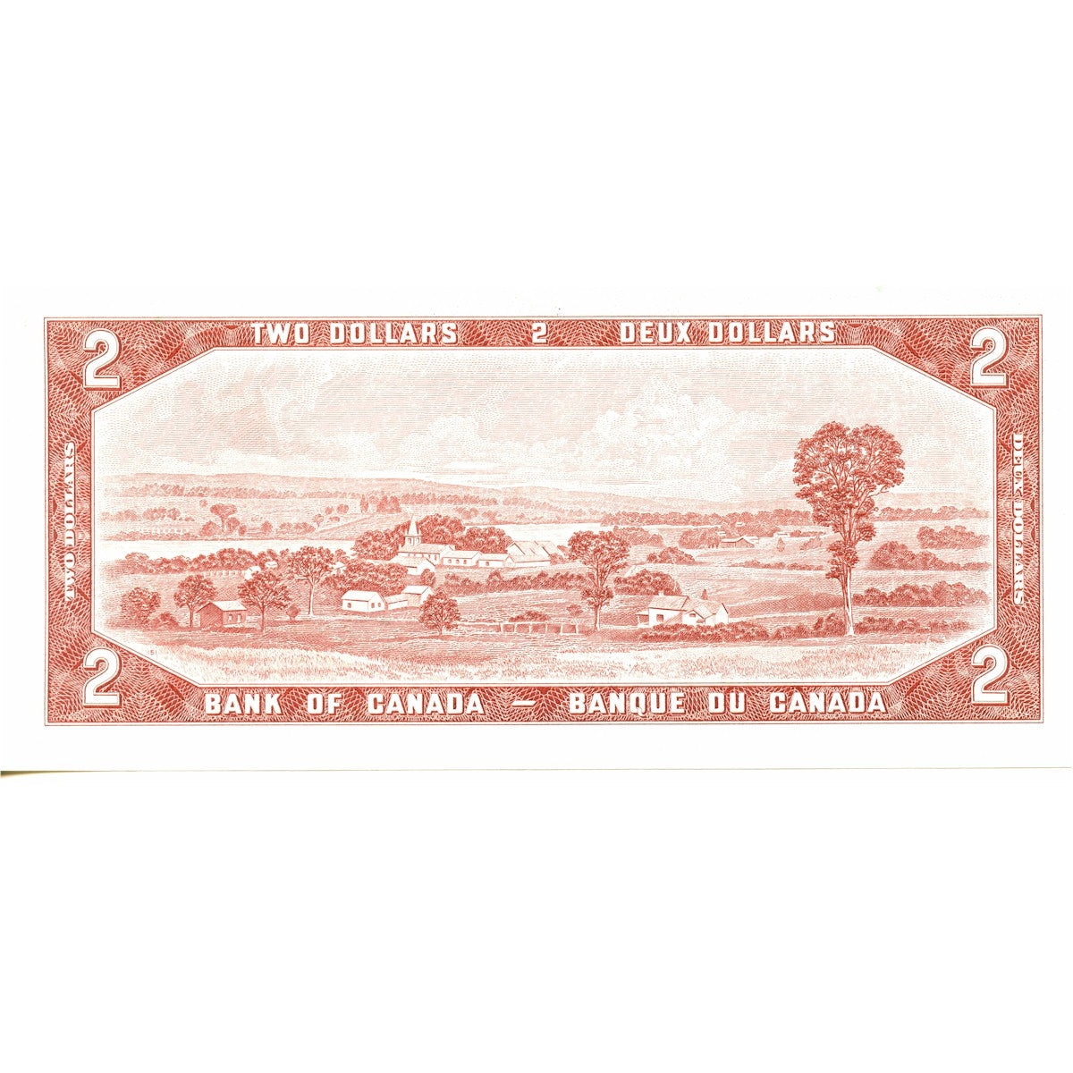 BC-38c 1954 Canada $2 Bouey-Rasminsky, C/G, Extra Fine (EF40)