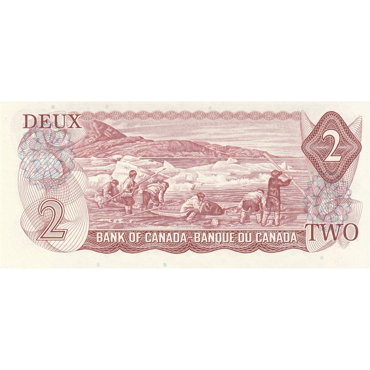 BC-47a 1974 Canada $2 Lawson-Bouey, RN, Uncirculated (MS60)