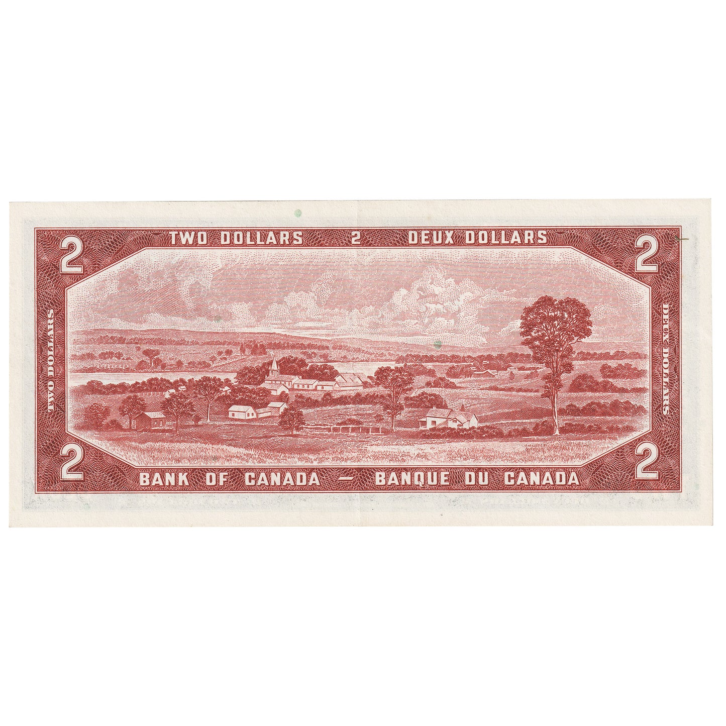 BC-30a 1954 Canada $2 Coyne-Towers, Devil's Face, A/B, EF-AU (EF45)