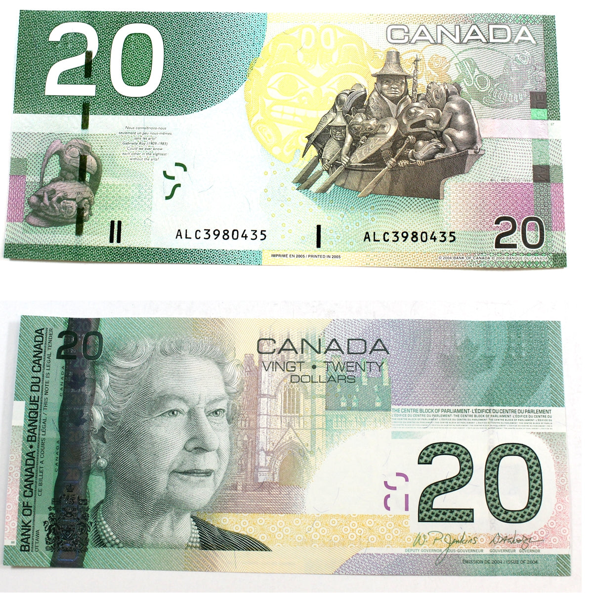 BC-64a 2005 Canada $20 Jenkins-Dodge, ALC, Choice Uncirculated (CUNC63)
