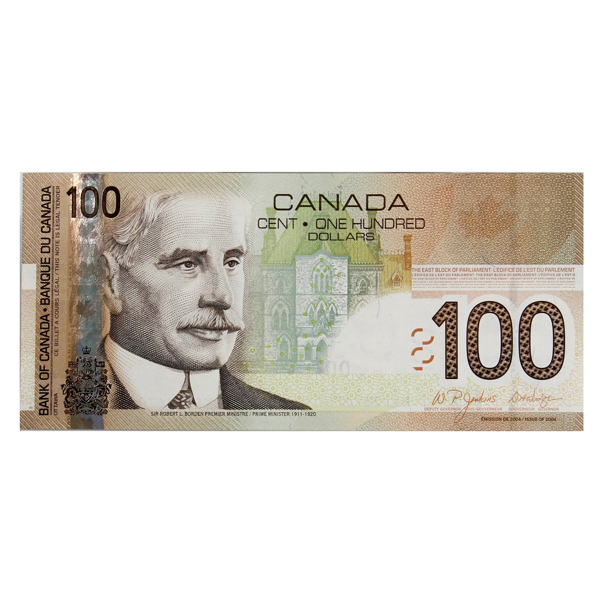 BC-66a 2003 Canada $100 Jenkins-Dodge, BKF, Uncirculated (MS60)