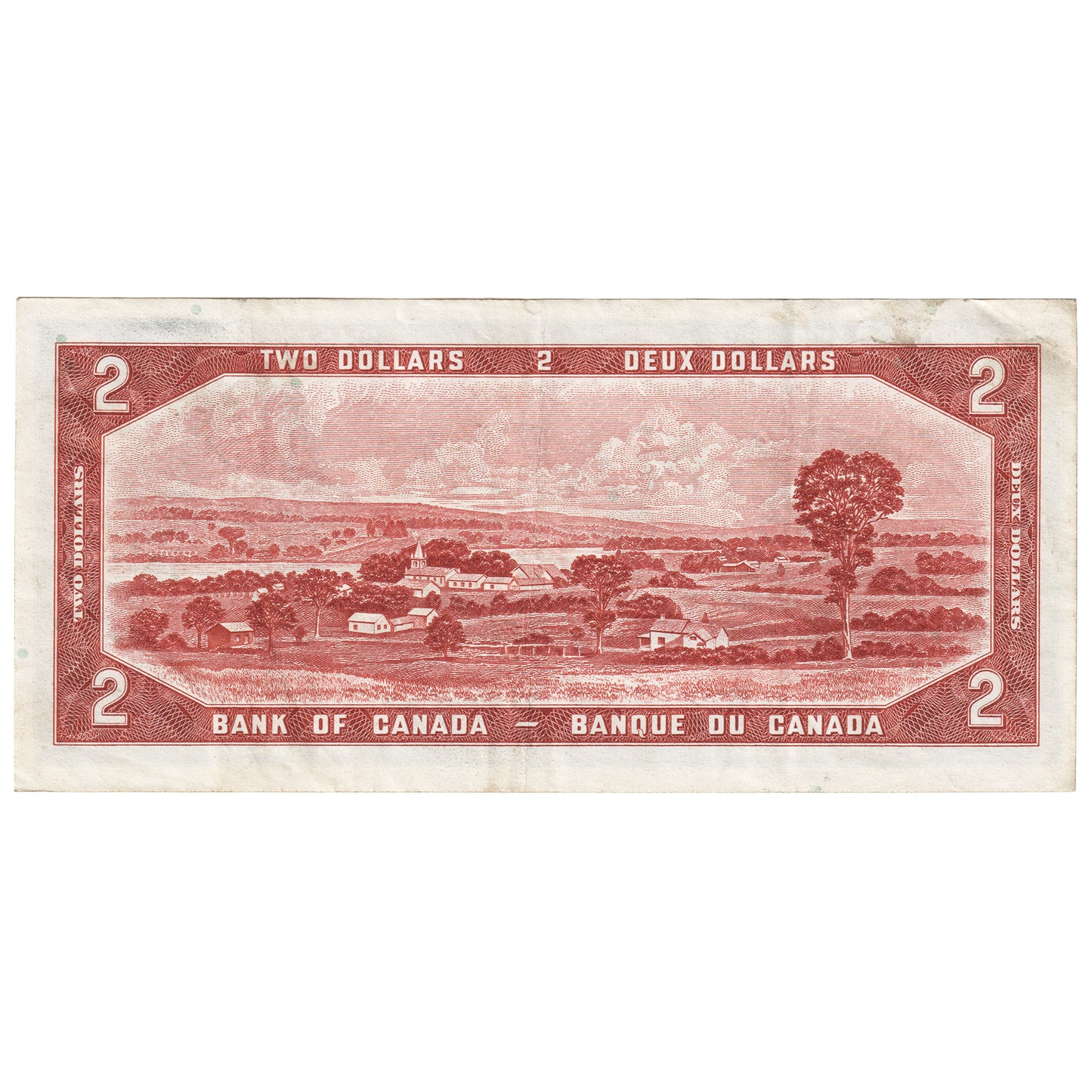 BC-38a 1954 Canada $2 Beattie-Coyne, L/B, VF-EF