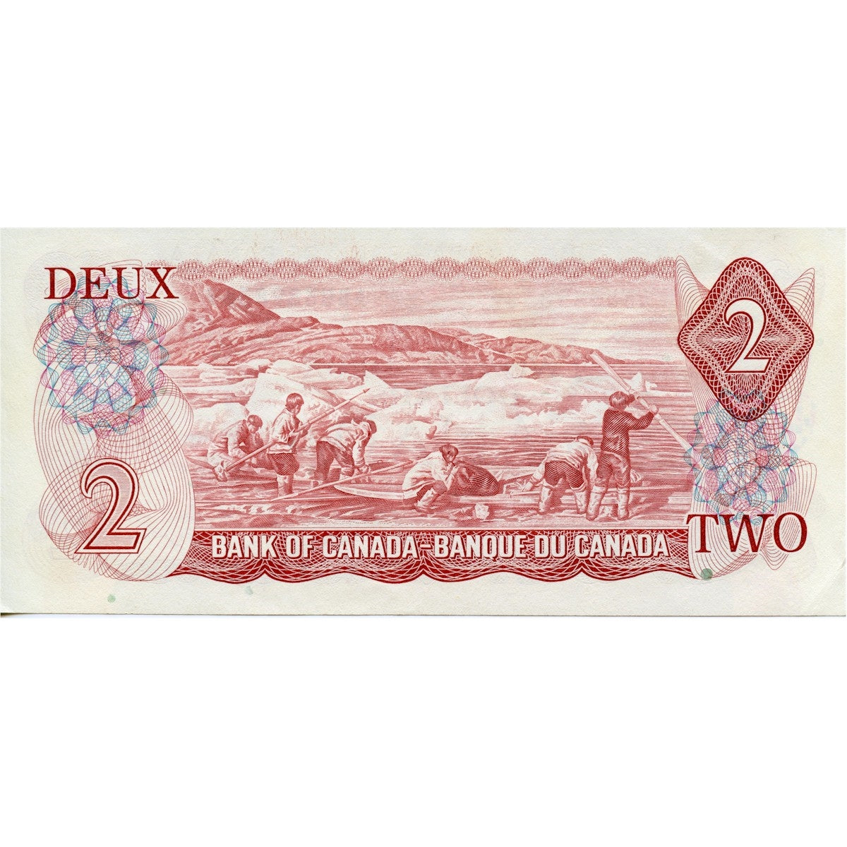 BC-47a-i 1974 Canada $2 Lawson-Bouey, ABU, Almost Uncirculated (AU50)