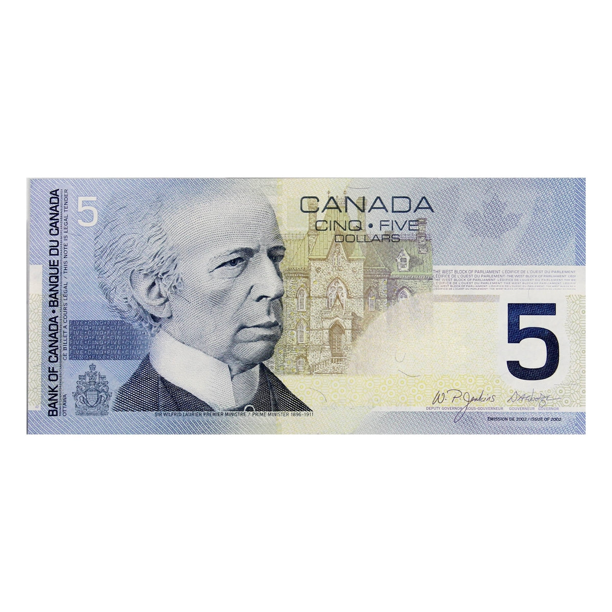 BC-62b 2004 Canada $5 Jenkins-Dodge, HNS, UNC