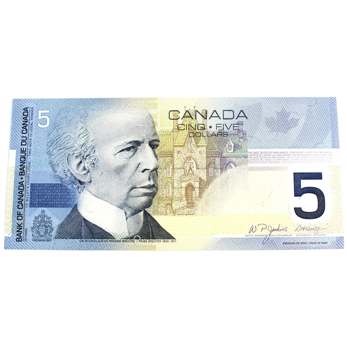 BC-62b 2004 Canada $5 Jenkins-Dodge, HOA, Choice Uncirculated (CUNC63)