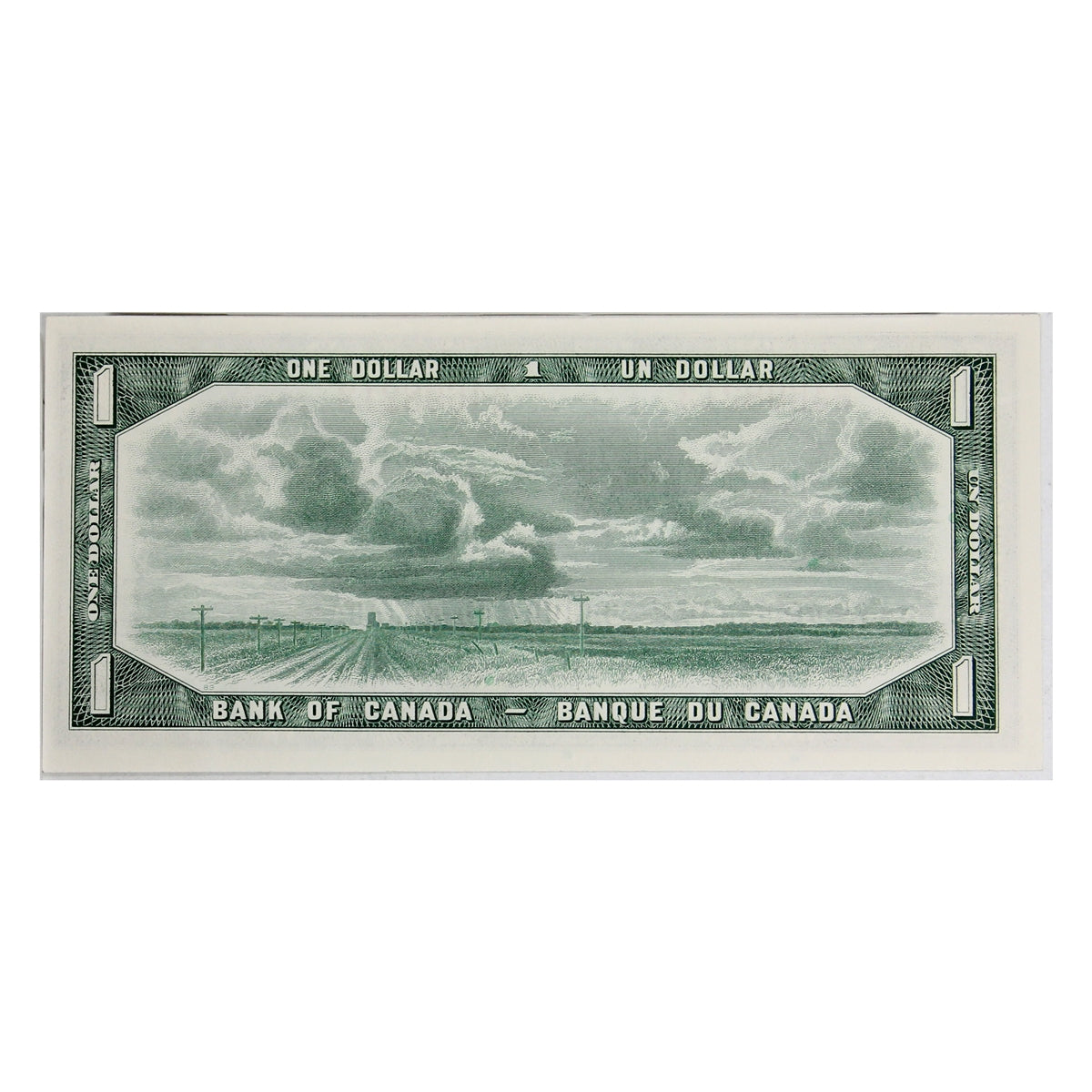 BC-37b 1954 Canada $1 Beattie-Rasminsky, R/N, Uncirculated (MS60)