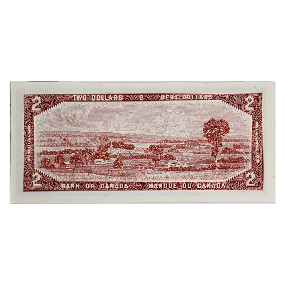 BC-38d 1954 Canada $2 Lawson-Bouey, V/G, AU-UNC